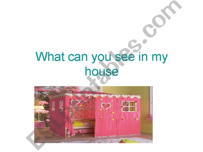 WHAT CAN YOU SEE IN MY HOUSE PART 1