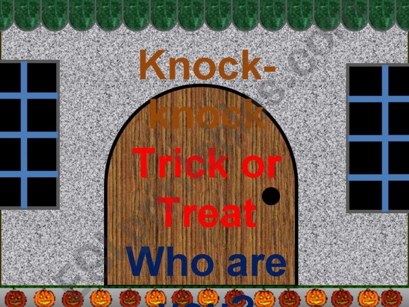 Trick or Treat Game 2of2 powerpoint
