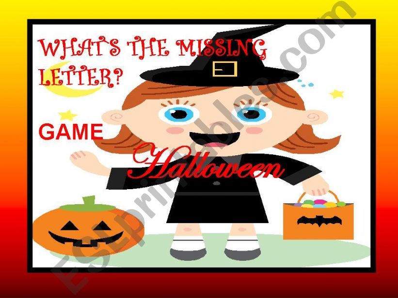 Halloween GAME  powerpoint