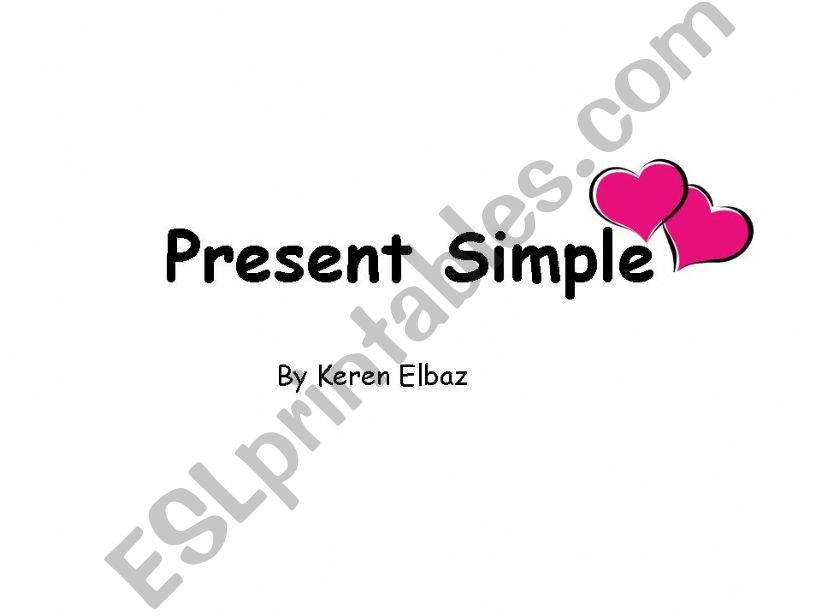 Present Simple powerpoint