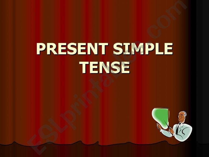 the simple present tense powerpoint