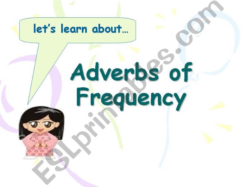 Adverbs of frequency powerpoint