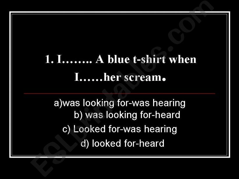 general test powerpoint
