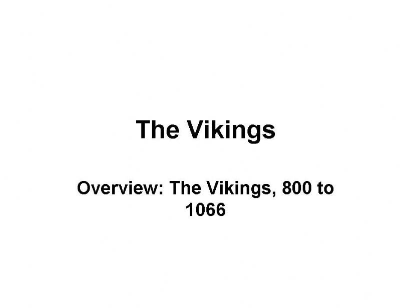 the wikings powerpoint
