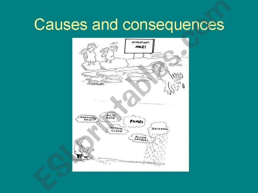 causes and consequences (environment)