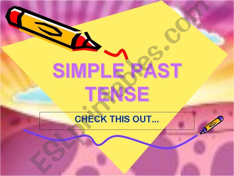 simple past tense powerpoint