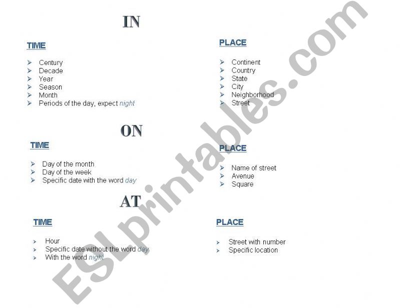Preposition powerpoint