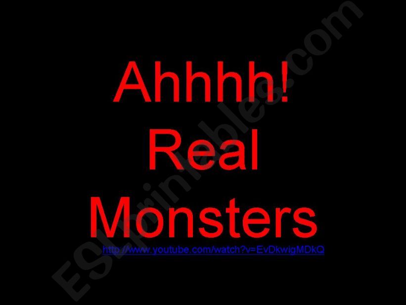 Make a Monster PowerPoint - Adjectives and Prepositions