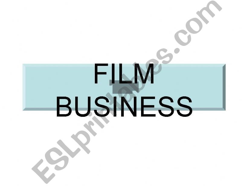 Film Business-1 powerpoint