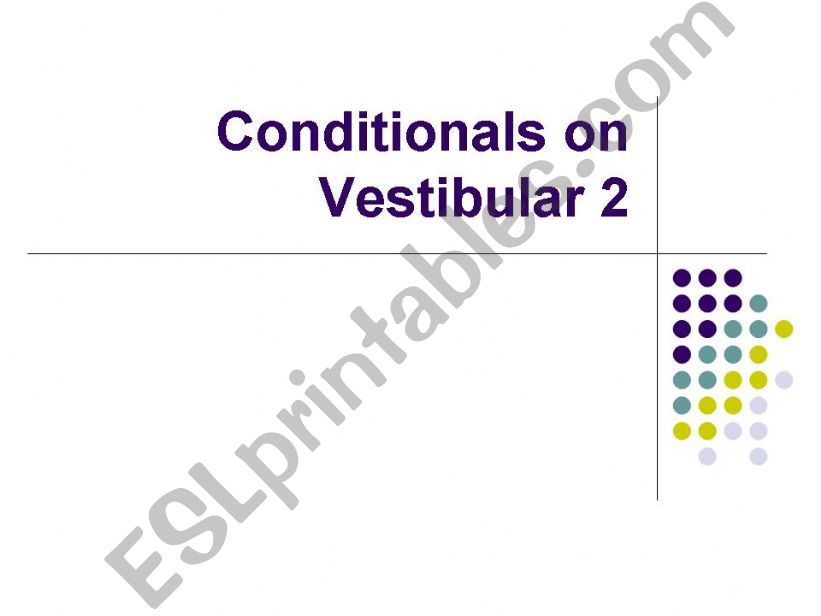 Conditionals quiz (2nd part) powerpoint