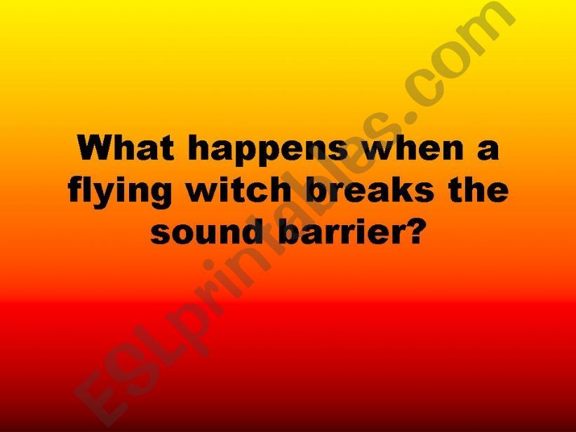 halloween riddles and jokes! powerpoint