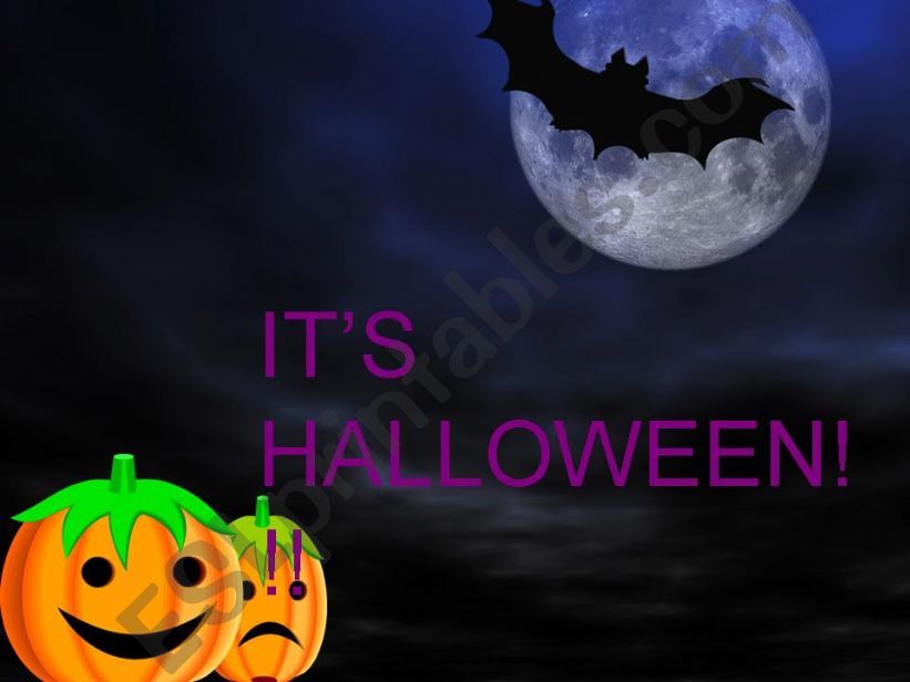 HALLOWEEN RHYMES powerpoint