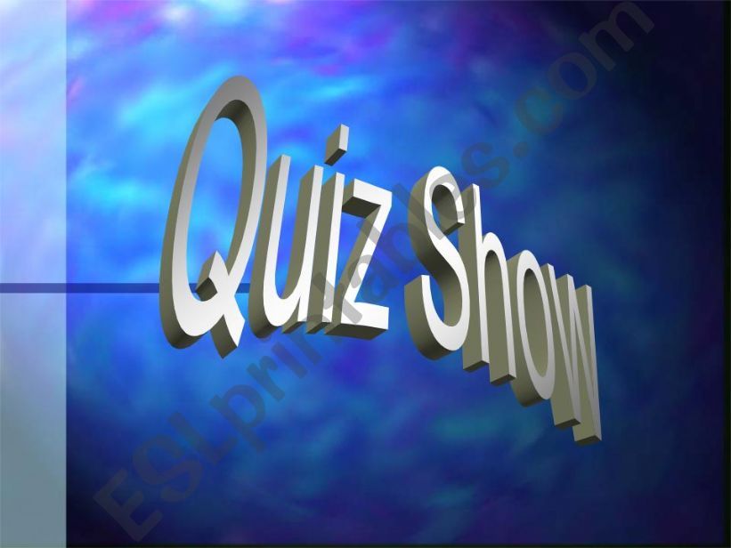 Quiz powerpoint