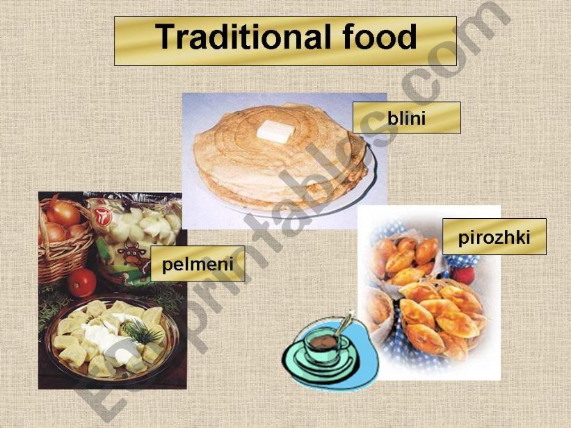 Traditional Food powerpoint