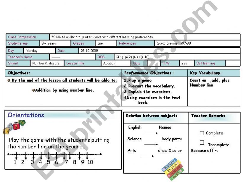 Addition powerpoint