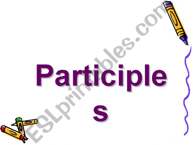 participles powerpoint