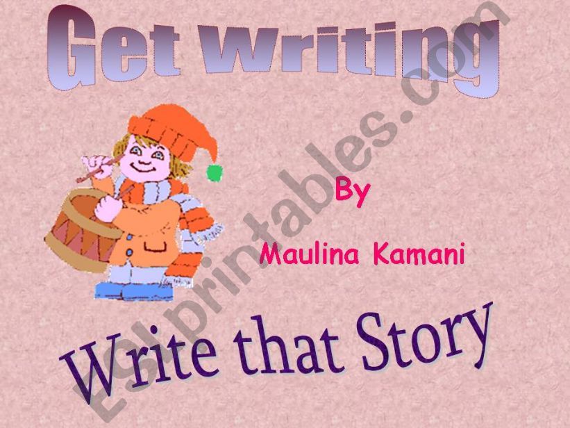 Story Writing powerpoint