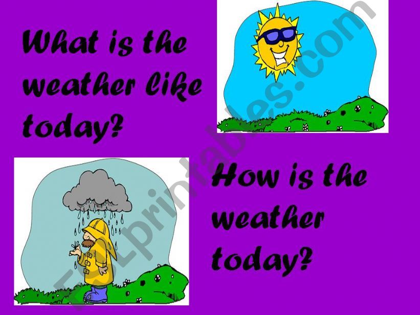 what is the weather like? powerpoint