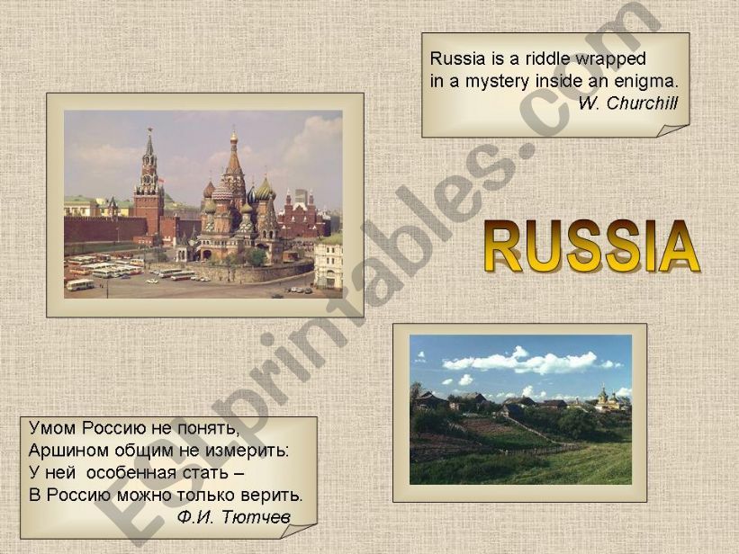 Russia powerpoint