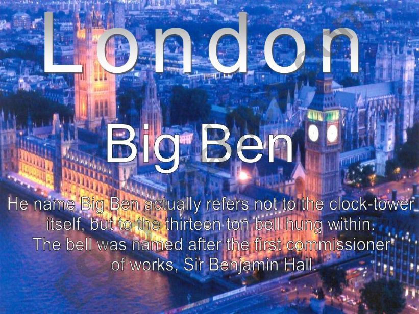 Big Ben powerpoint