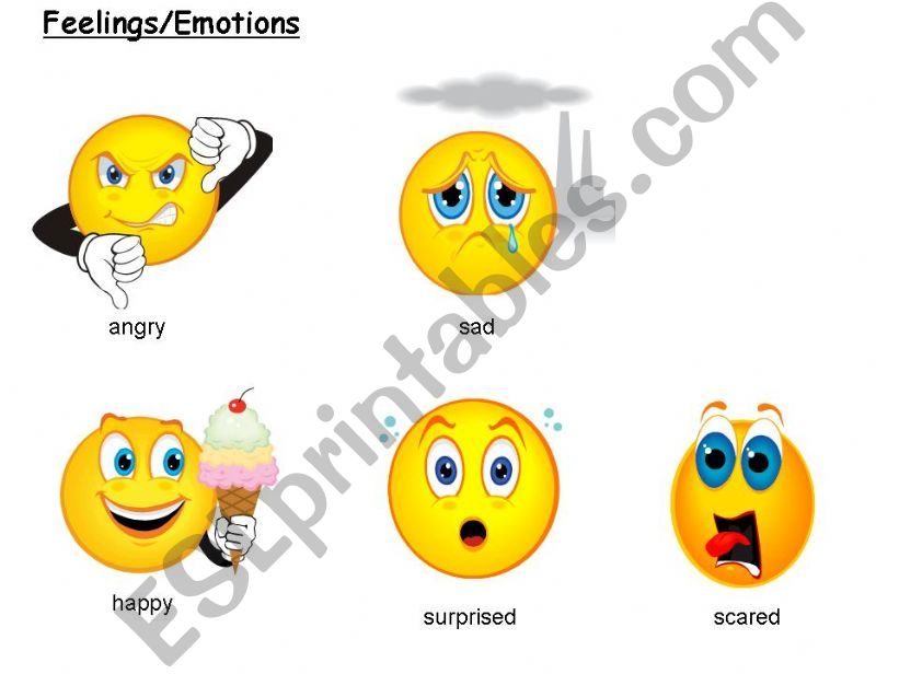 Feelings / Emotions powerpoint