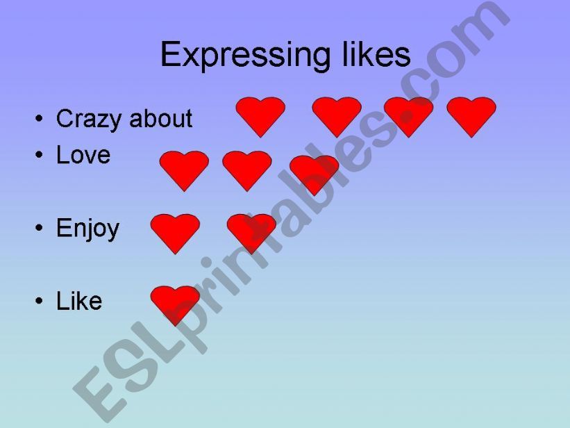 like-love powerpoint