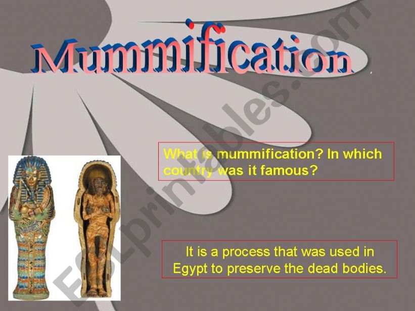 mummification powerpoint
