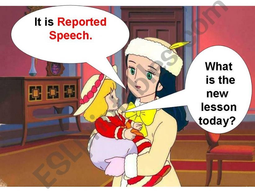 Reported speech powerpoint