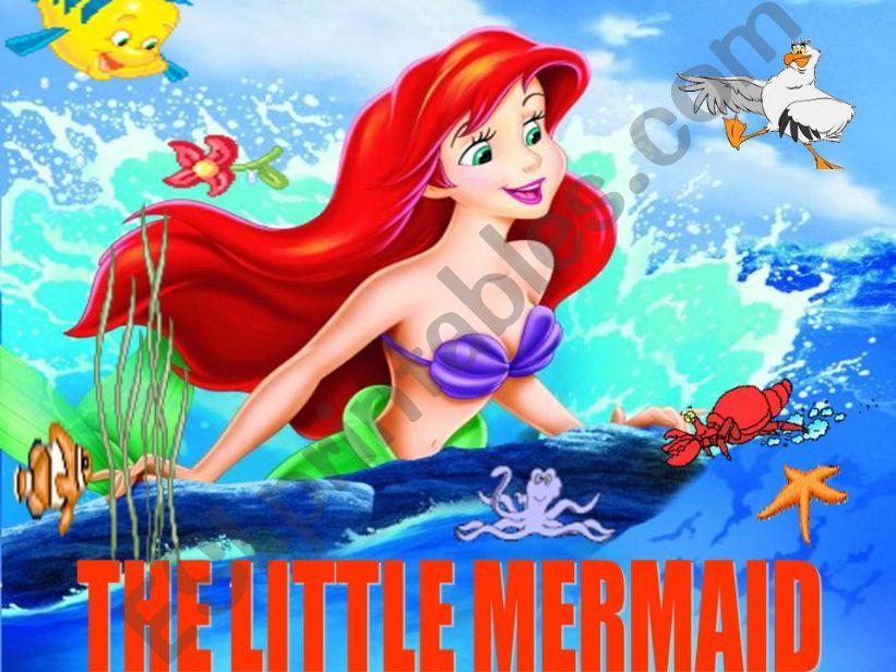 The little Mermaid 1 of 6 powerpoint