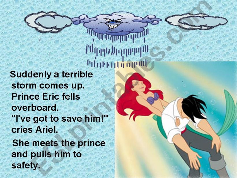 The Little Mermaid 2 of 6 powerpoint