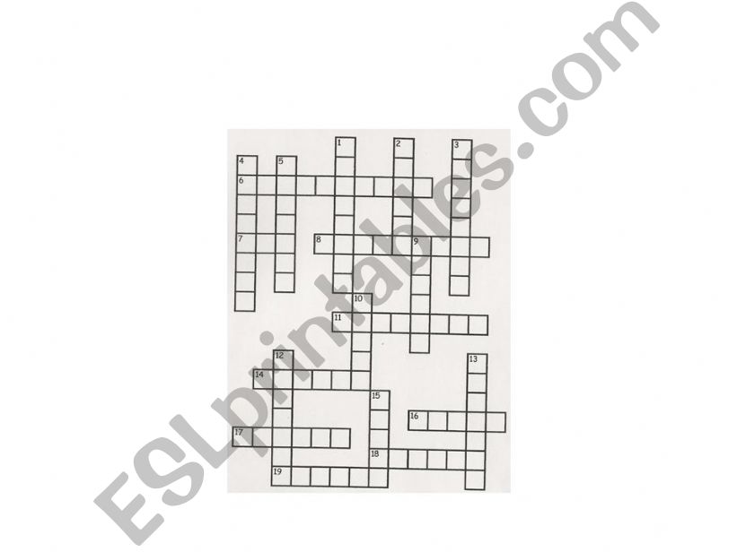 crossword-numbers powerpoint