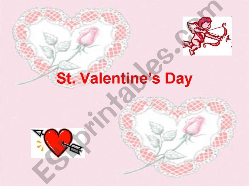 St Valentine´s Day Part One powerpoint