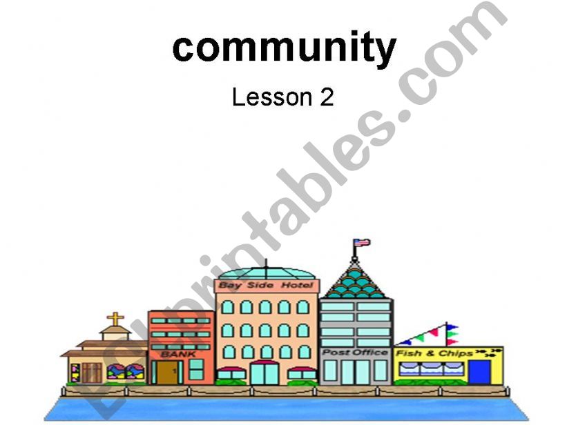 community powerpoint