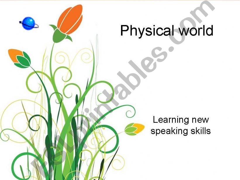 physical world powerpoint