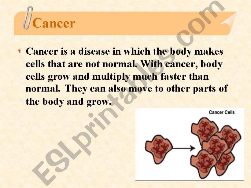 cancer and BMI calculation  powerpoint