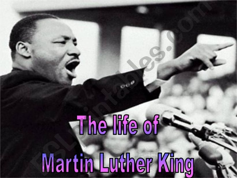 Martin Luther King powerpoint