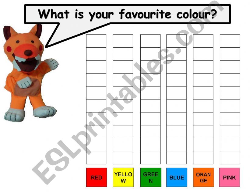 Colours chart powerpoint