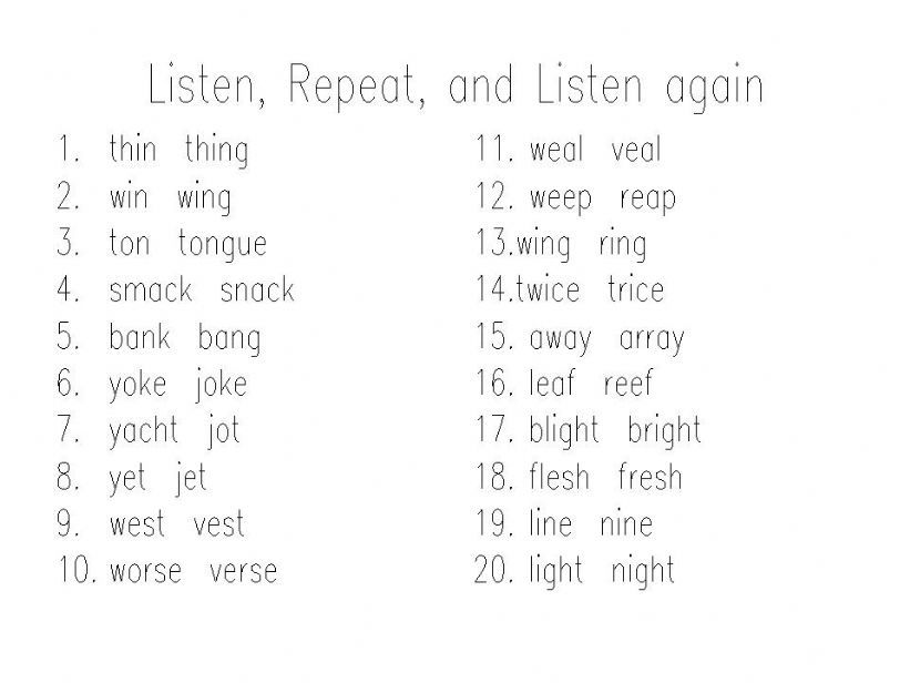 Pronunciation 3- Consonants: Nasals and others