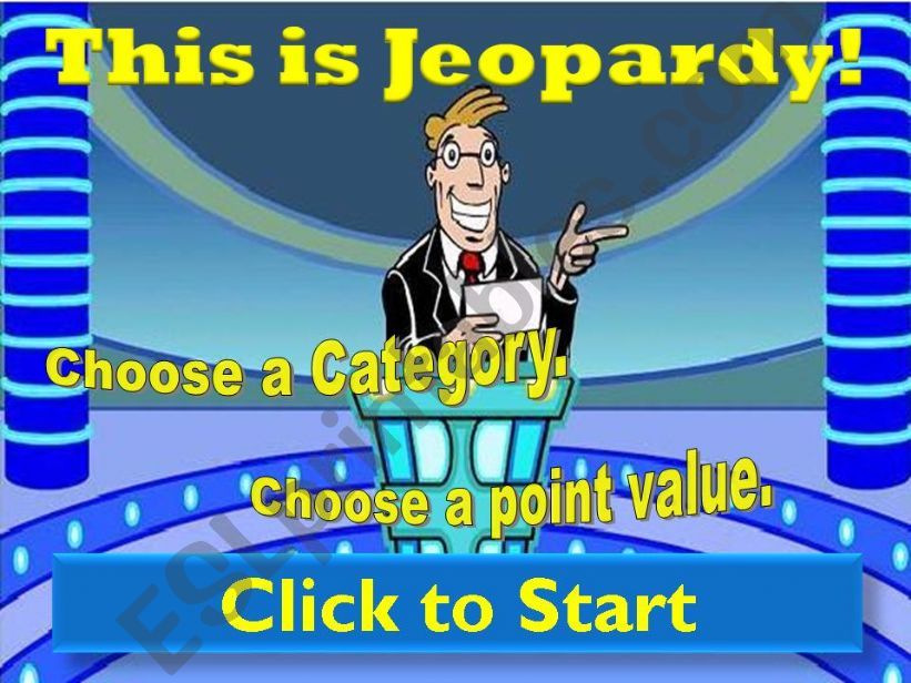 Konglish Jeopardy powerpoint