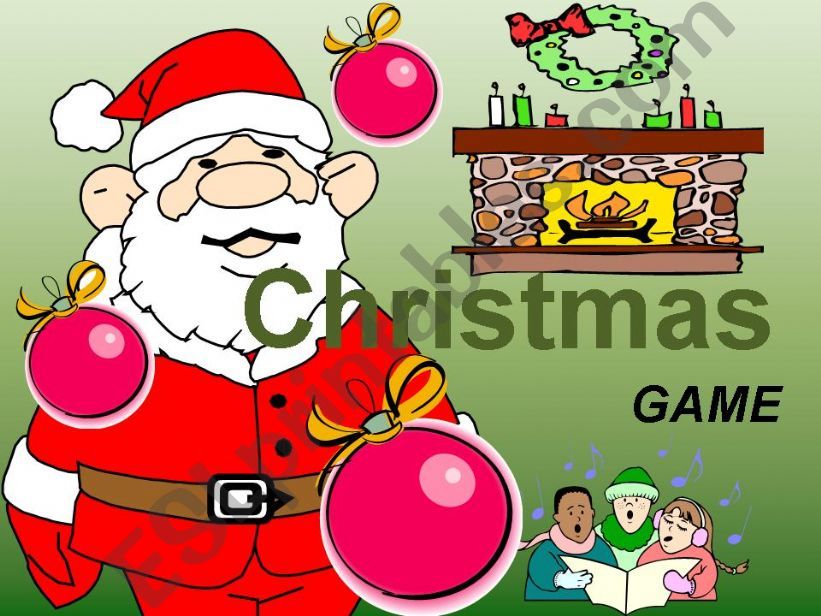Christmas Game powerpoint