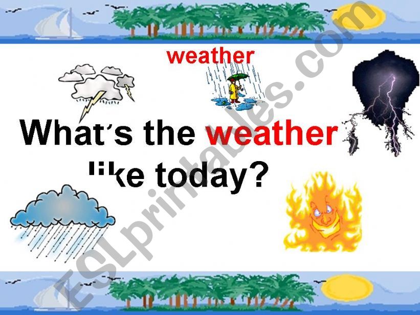 weather powerpoint