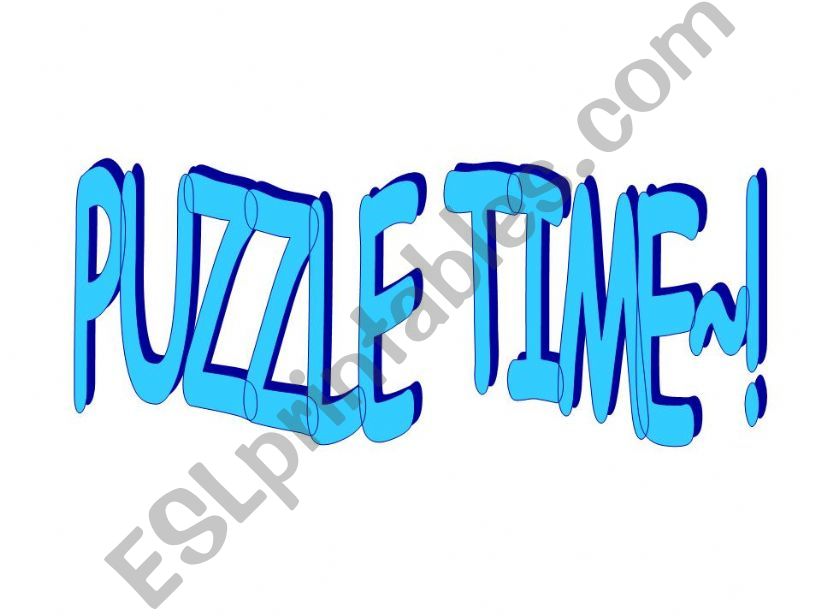 Puzzletime 1 powerpoint