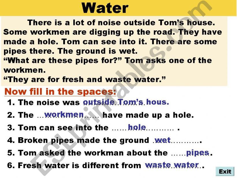 passage reading powerpoint