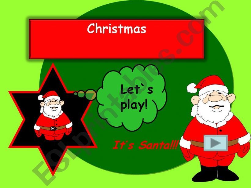 Christmas GAME powerpoint