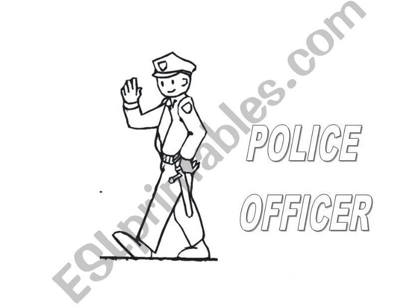 POLICE OFFICER powerpoint