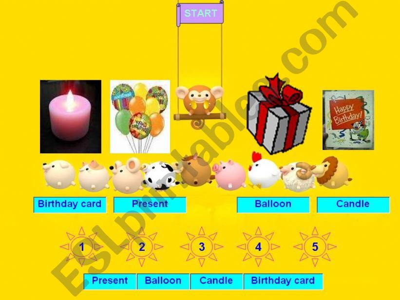 birthday game powerpoint