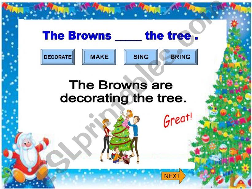 Christmas  2/3 powerpoint