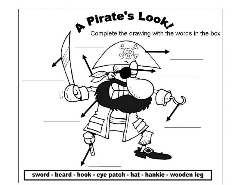 a pirate look powerpoint