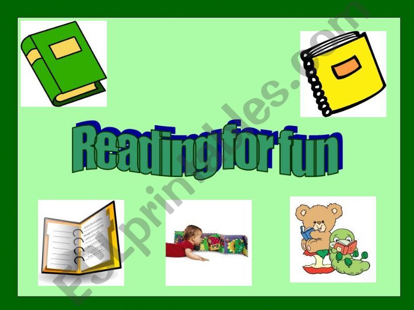 Reading for fun. Game. Part1. powerpoint