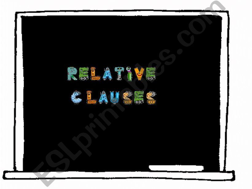 Relative Clauses powerpoint